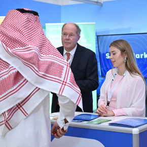 Networking at Saudi Intermobility Expo