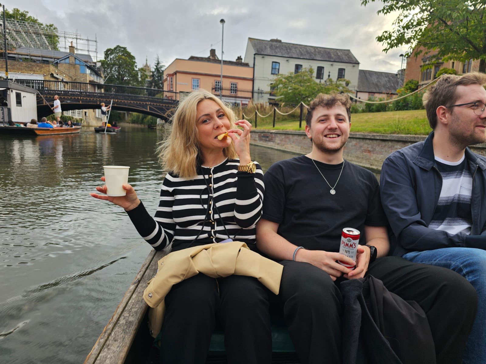 punting on the river