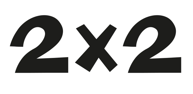 2 X 2