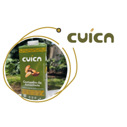 Leite vegetal de castanha da Amazônia