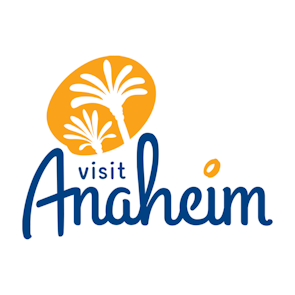 Visit Anaheim logo.