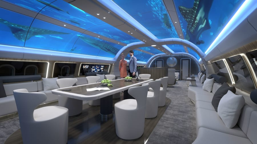 Flying hotel option was presented by FIVE
