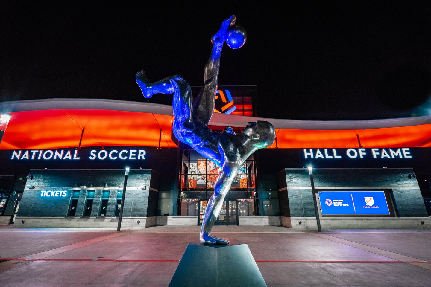 The National Soccer Hall of Fame in Frisco, TX.