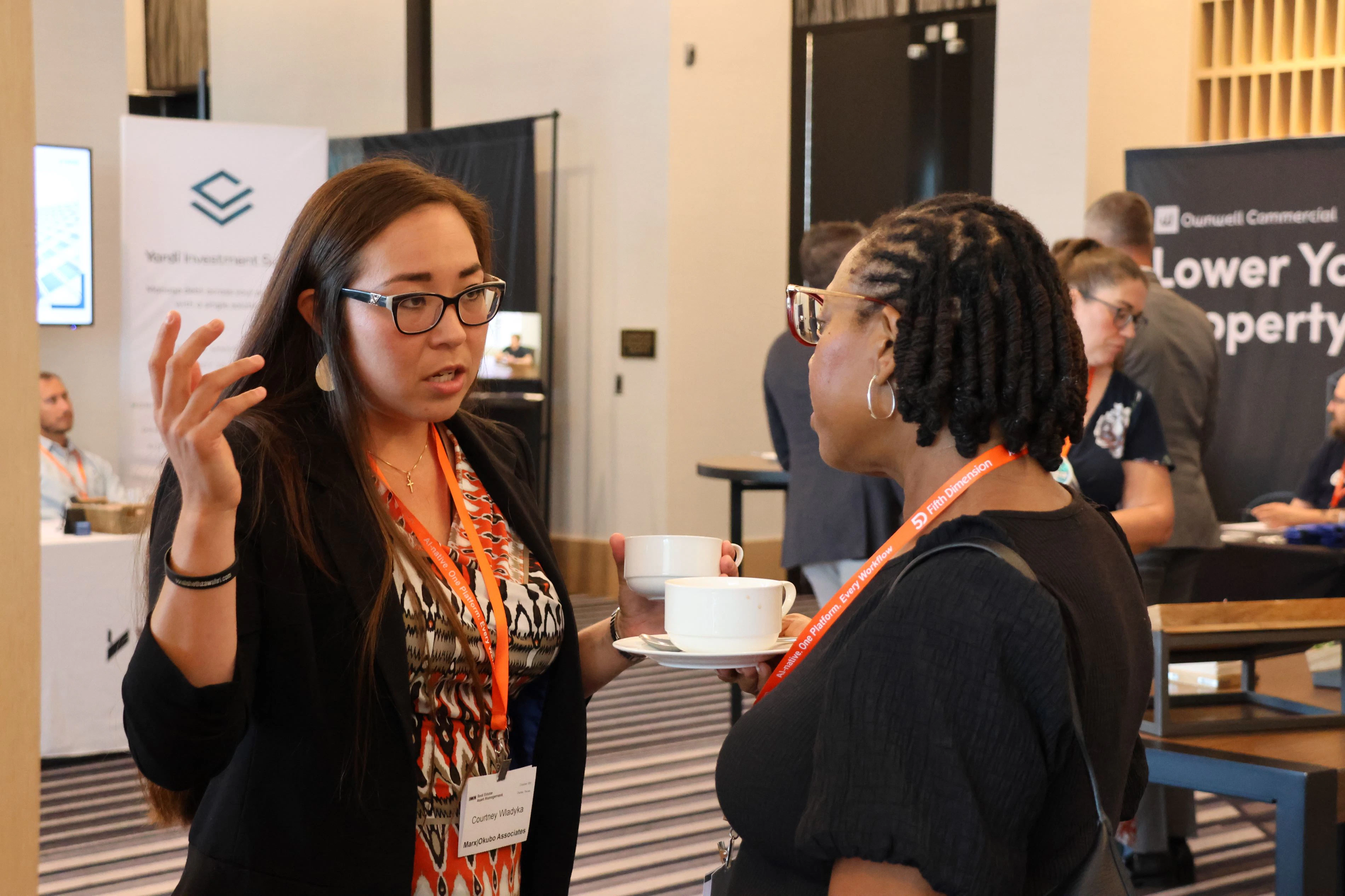 Networking at Asset Managers Forum