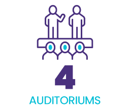 4 Auditórios
