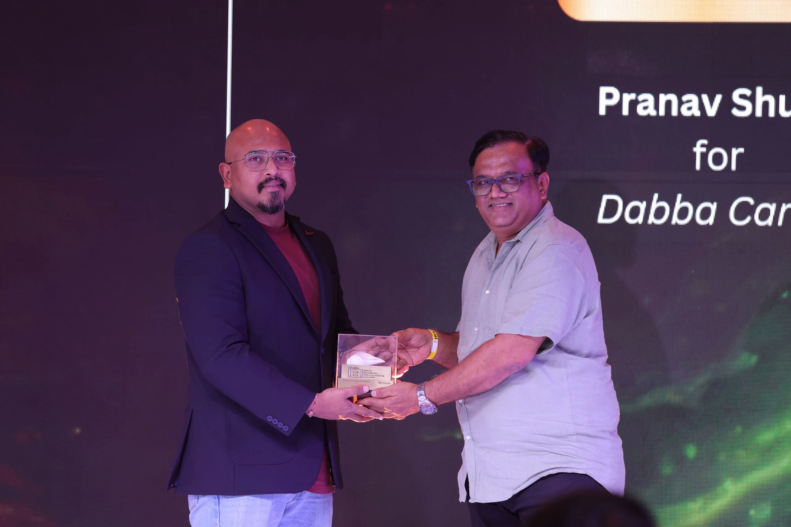 IRAA 2025 - Sudeepta Sadhukhan won the award for Sound Designer for Web Series – Hindi