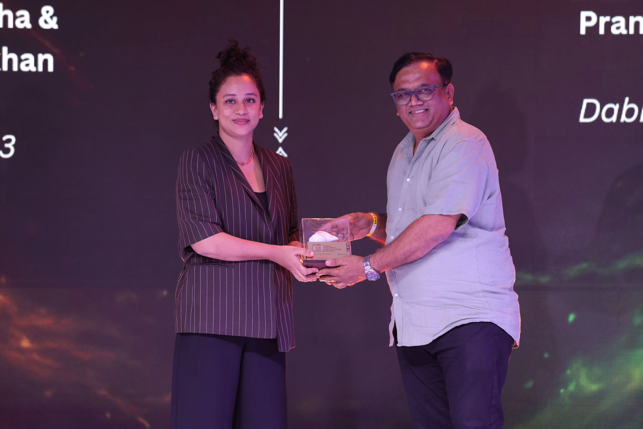 IRAA 2025 - Ankita Purkaysatha won the award for Sound Designer for Web Series – Hindi