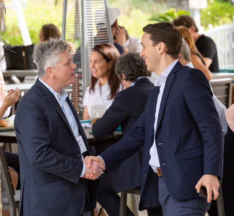 Networking at the best private placements conference