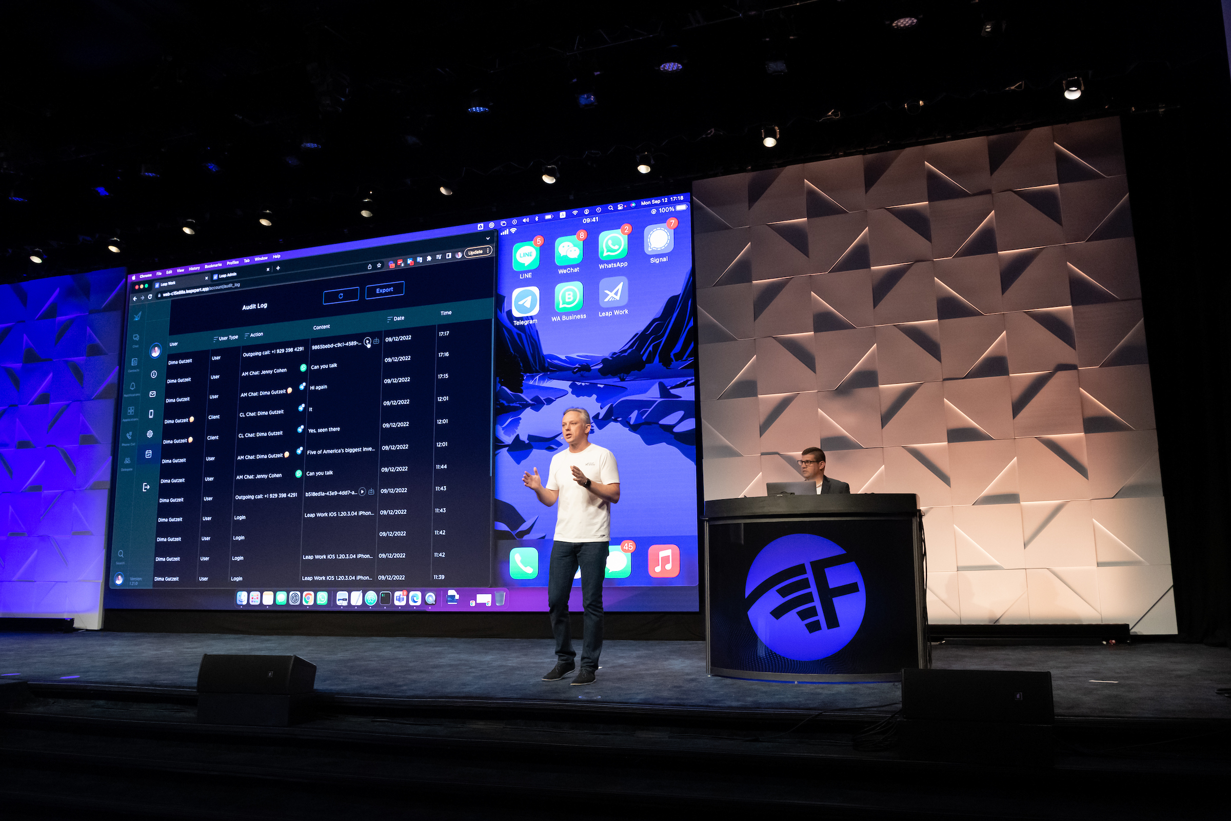 Financial tech conference