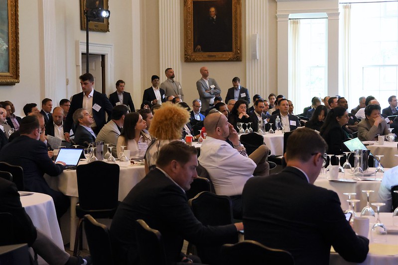 Networking at Real Estate Mezzanine Financing & High-Yield Debt Forum