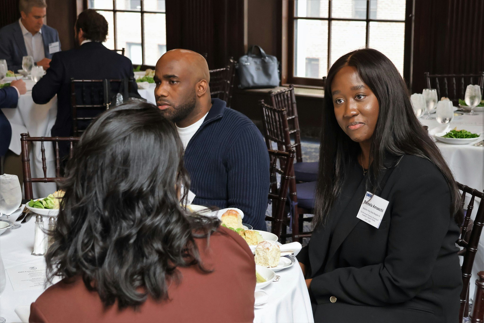 Networking at Financing, Structuring & Investing in Litigation Finance Forum