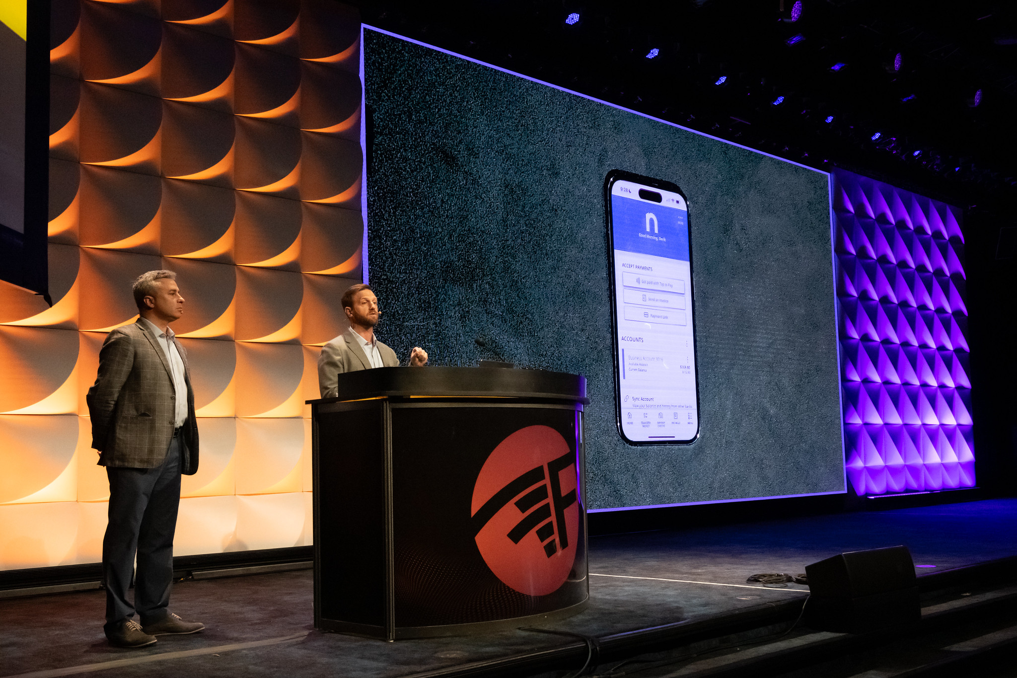 Financial tech conference