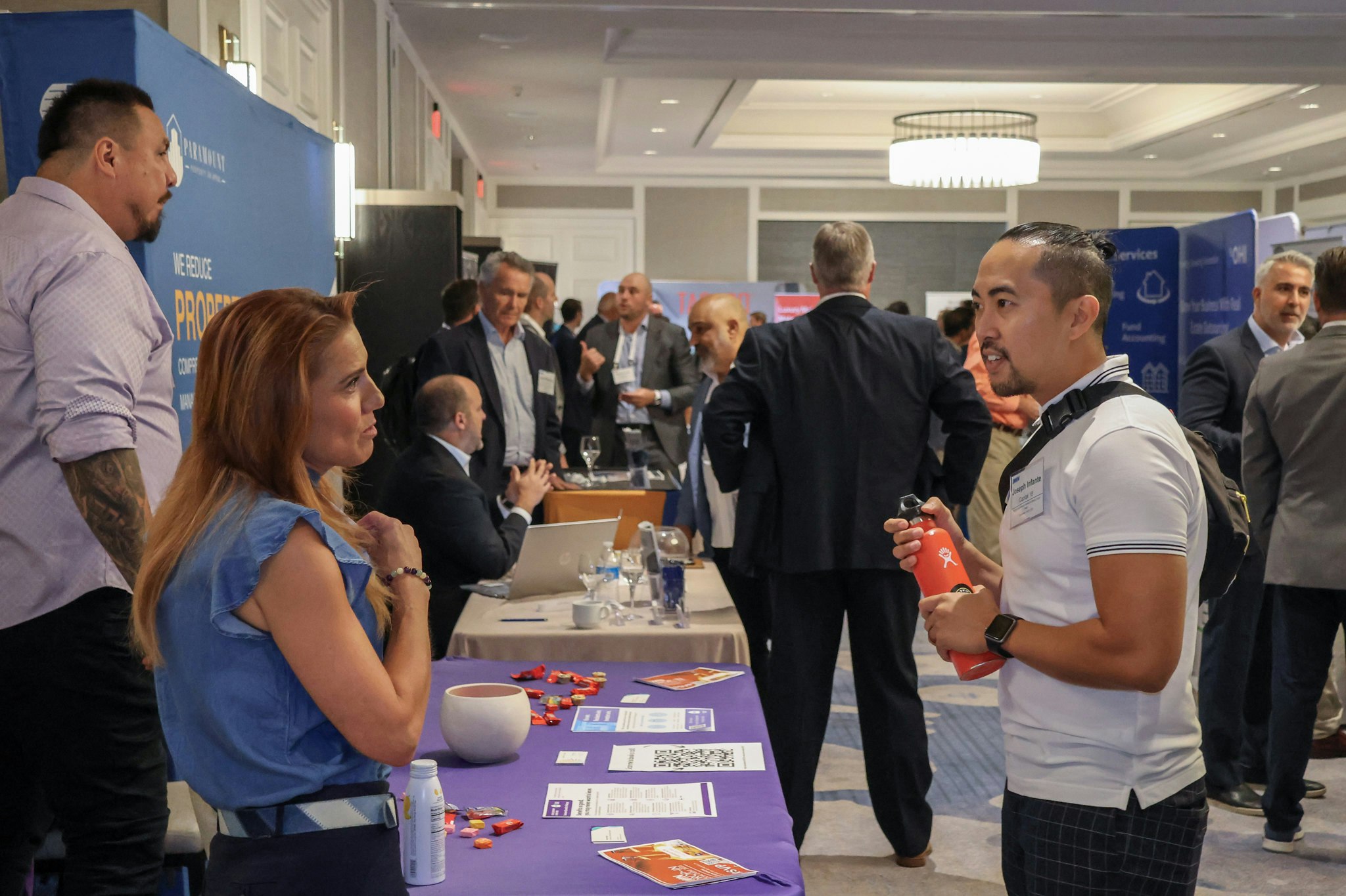 Sponsor booth at Southern California Middle-Market Multifamily