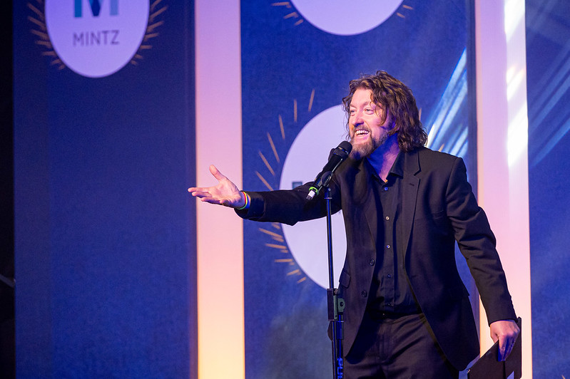 Life Science Awards presenter