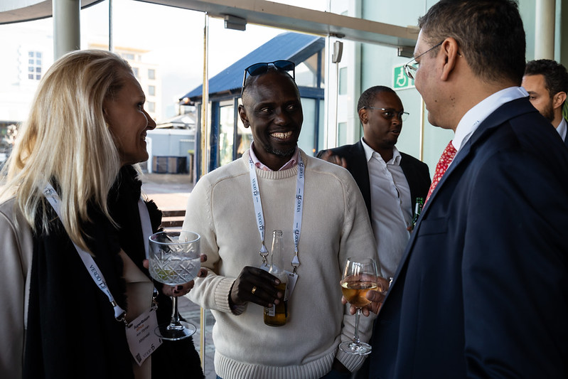 Networking break at Africa's leading private equity event