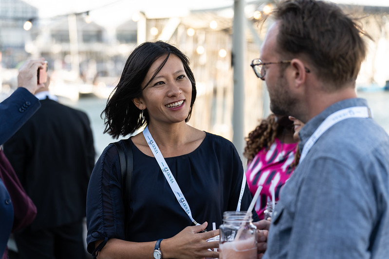 Networking at SuperReturn Africa, the leading private equity conference