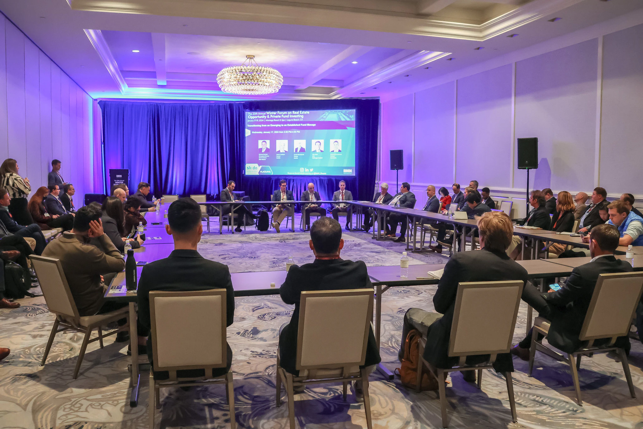 Breakfast roundtable at IMN's Winter Real Estate Private Funds