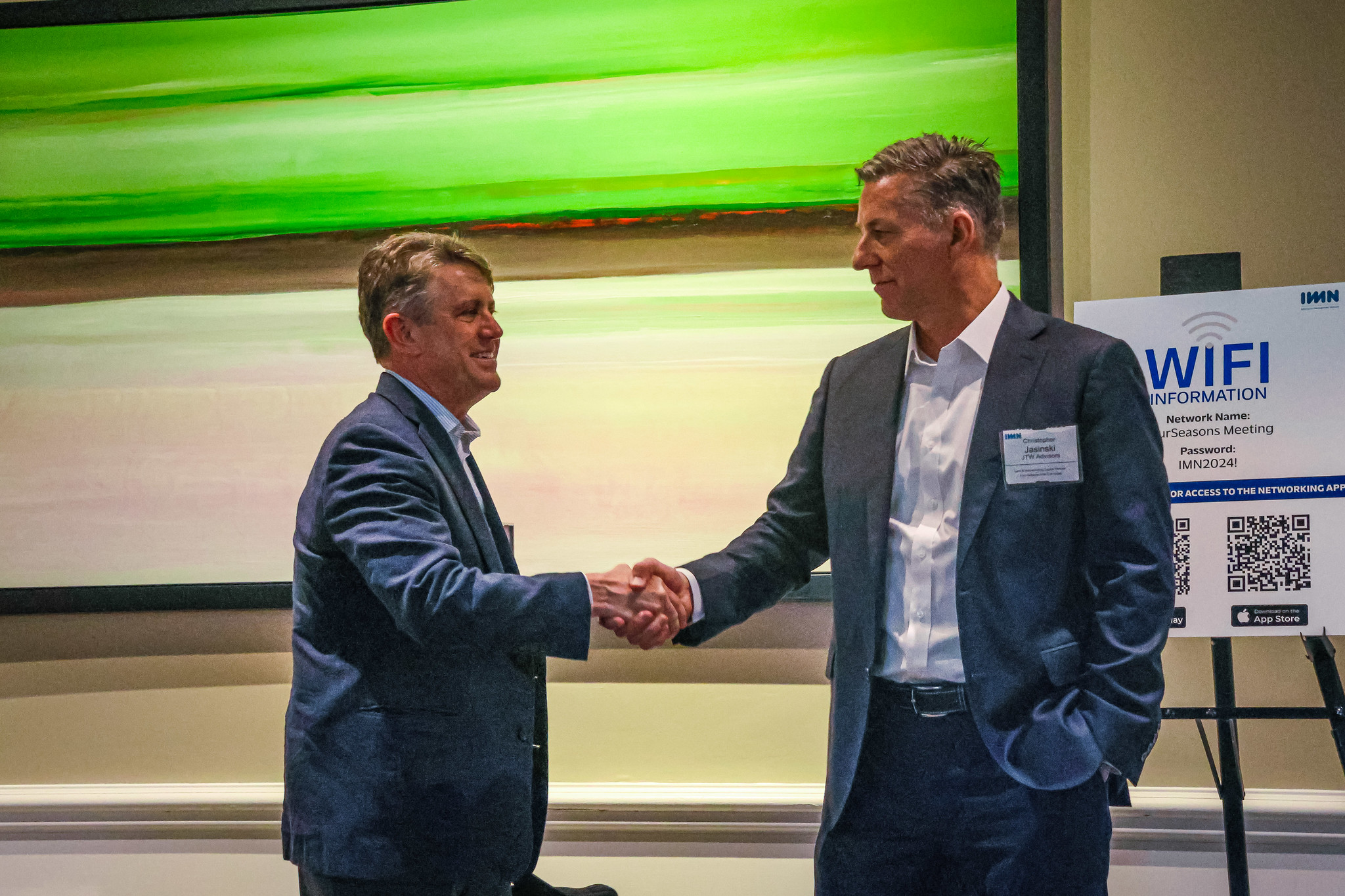 Networking at Land & Homebuilding Capital Markets Forum (East)