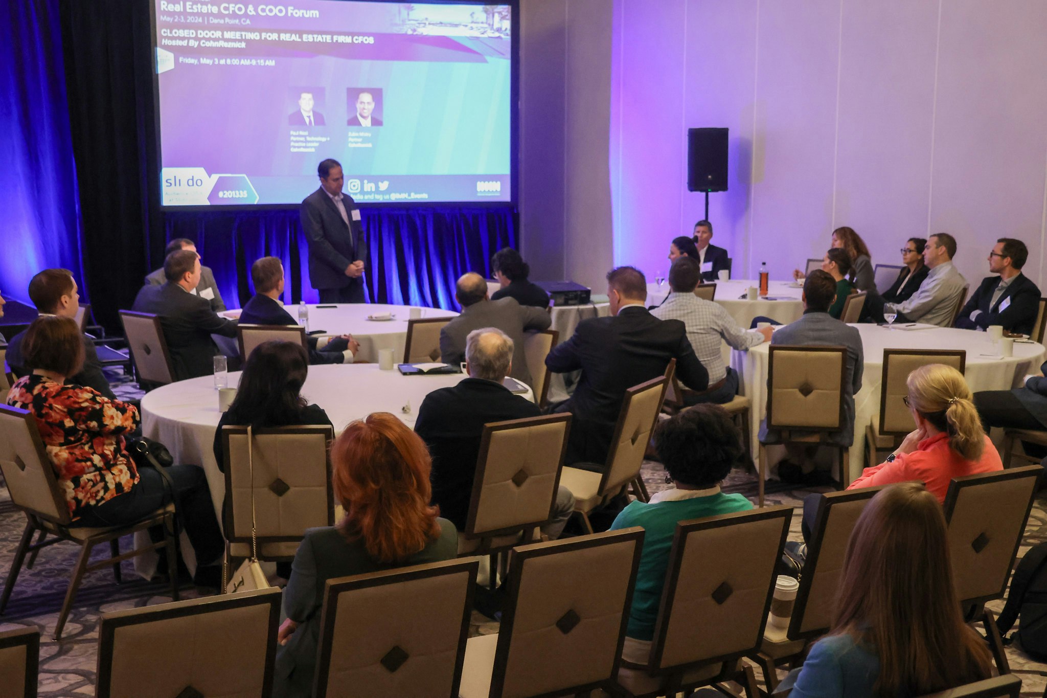 Discussion at Real Estate CFO & COO Forum (West)