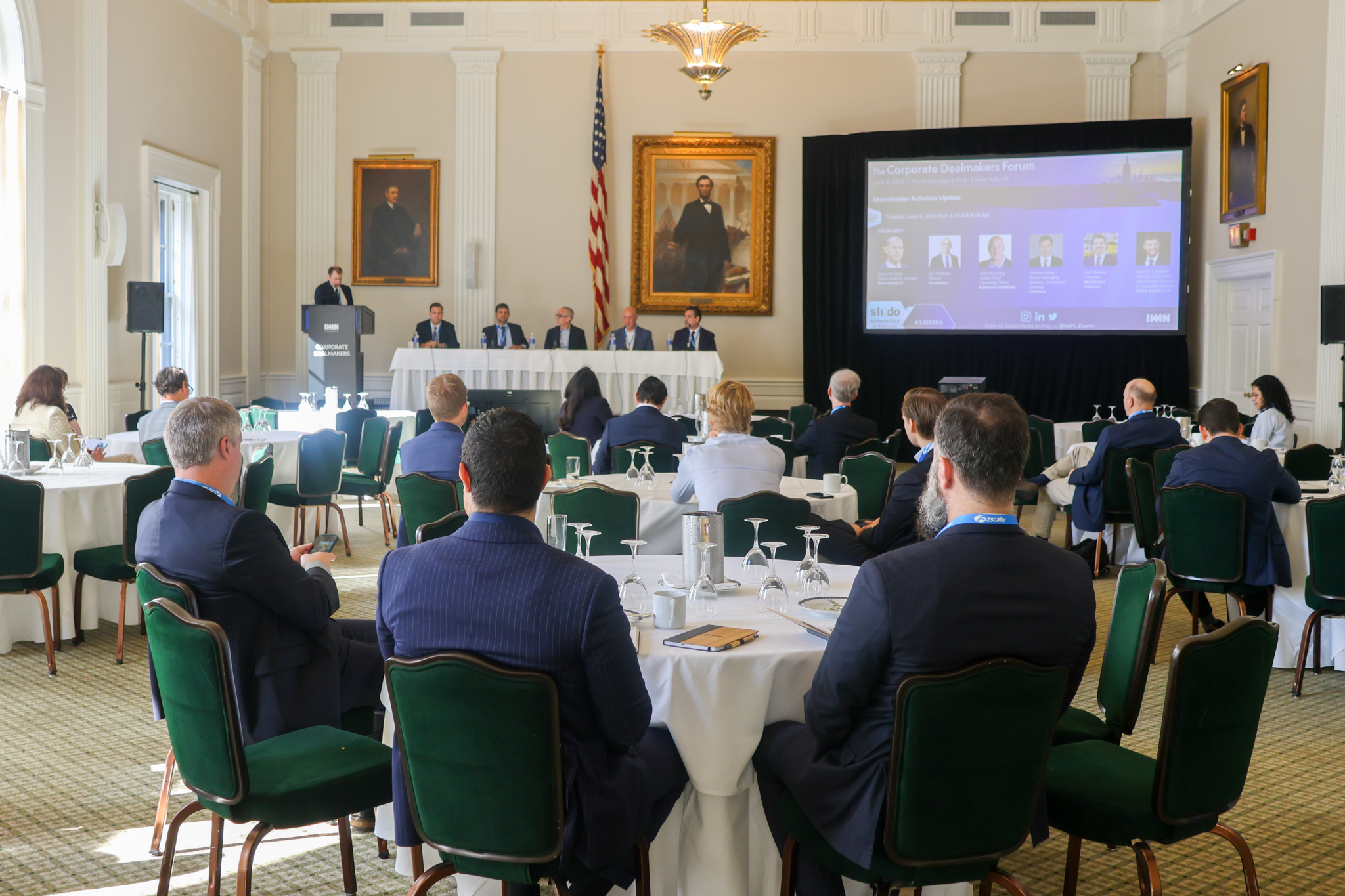 Networking at Corporate Dealmakers Forum