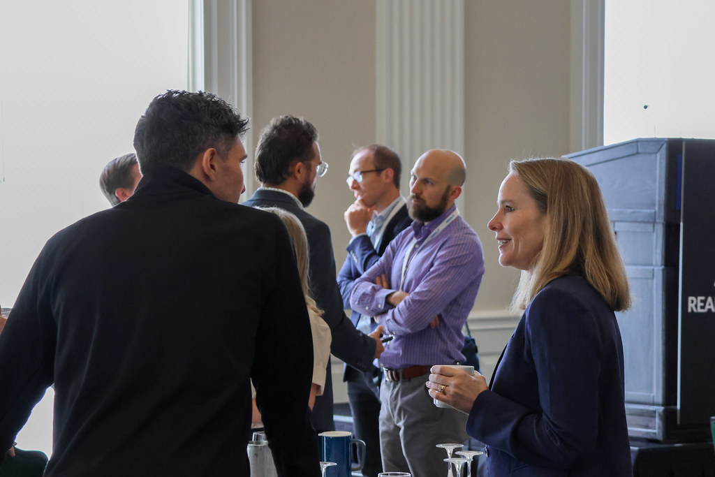 Networking at AI in Real Estate Forum