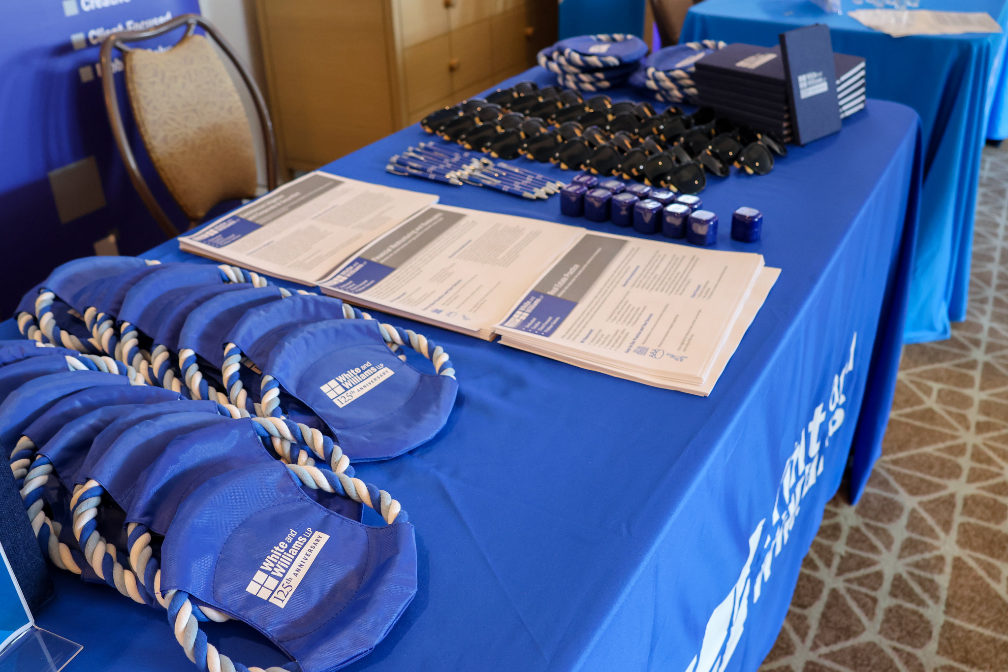 Sponsor merch at Real Estate Private Funds Summer