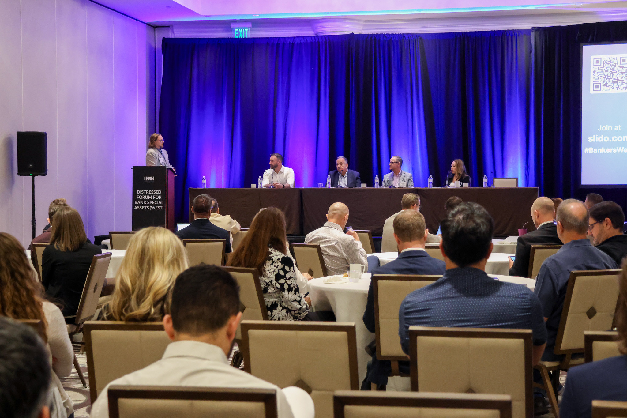 Audience at The Distressed Forum for Bank Special Assets West