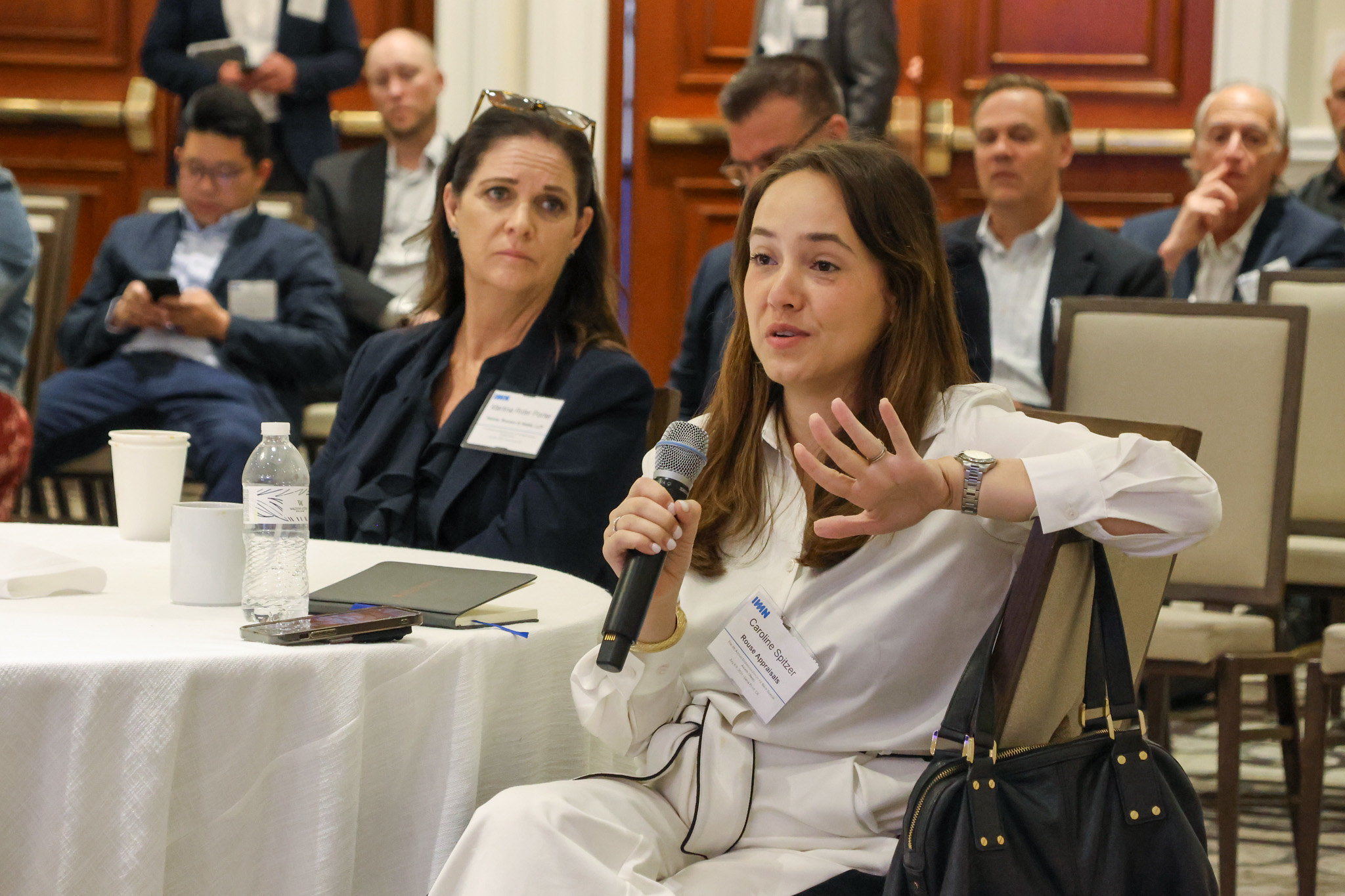 Networking at The Distressed Forum for Bank Special Assets West