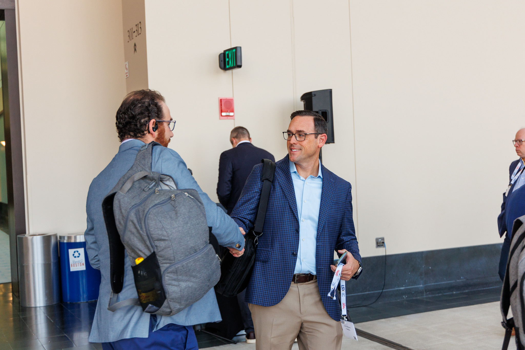 LSX USA Congress attendees networking