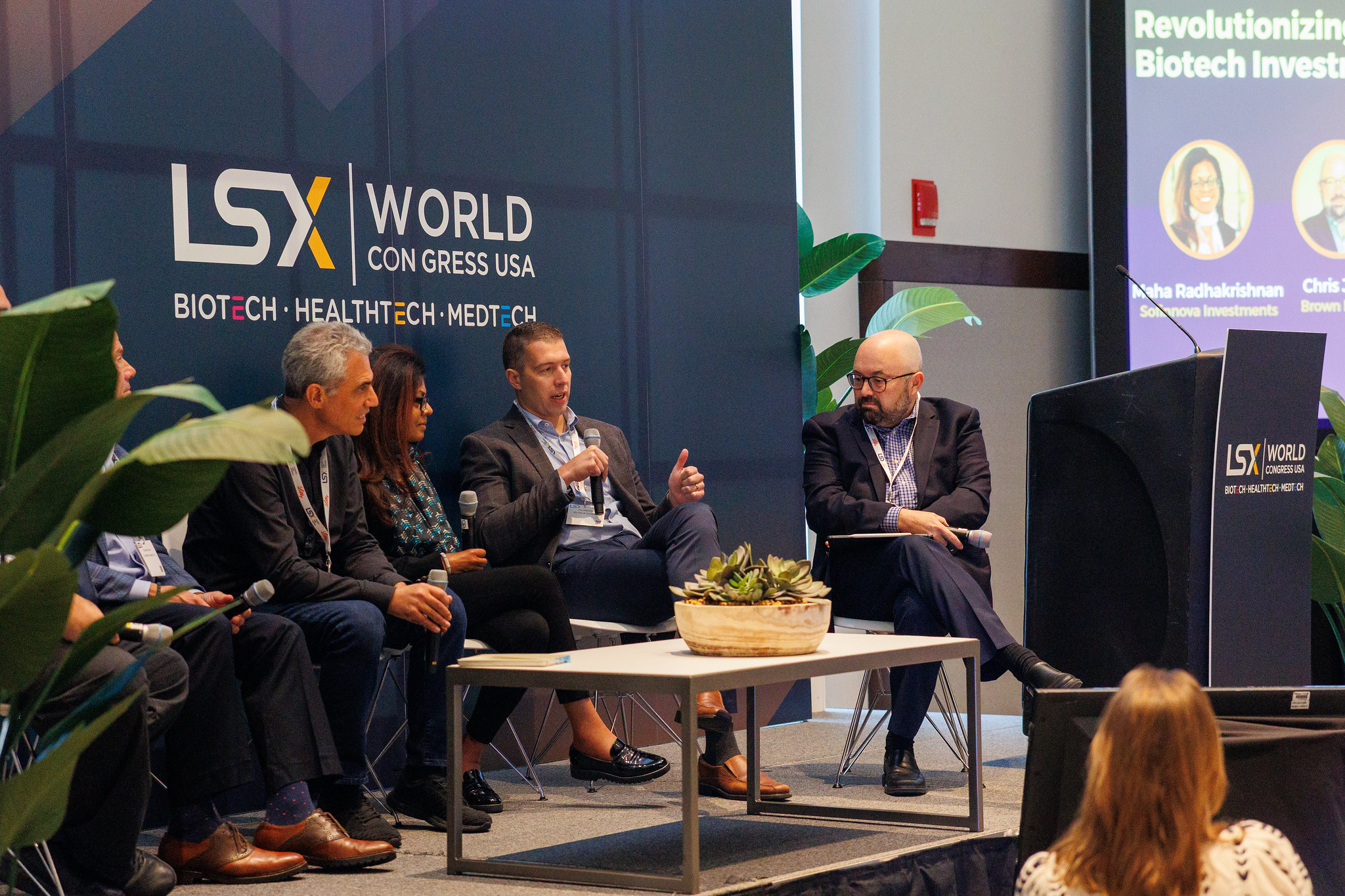 LSX USA Congress speakers on stage