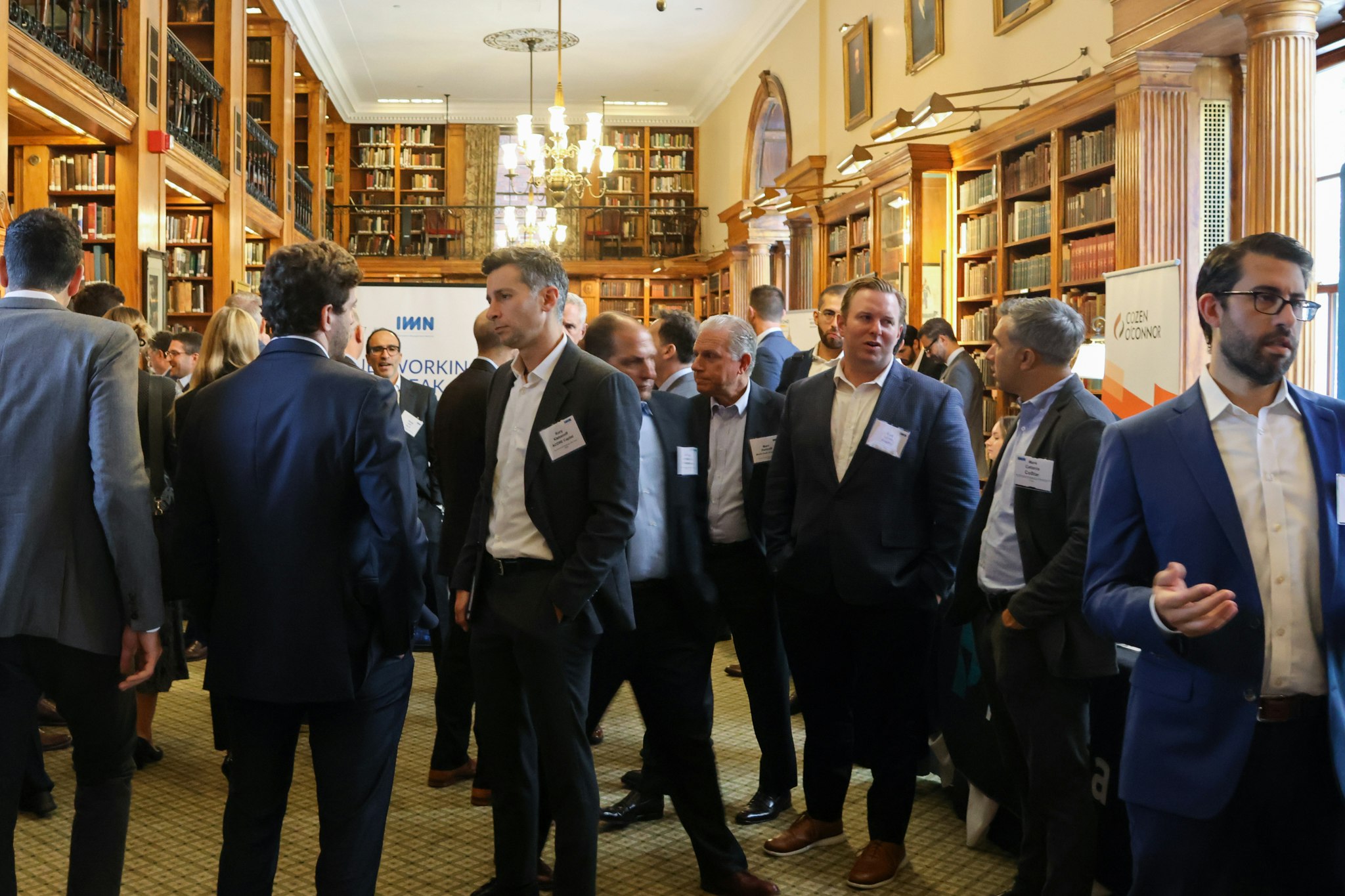 Attendees networking at Data Centers East