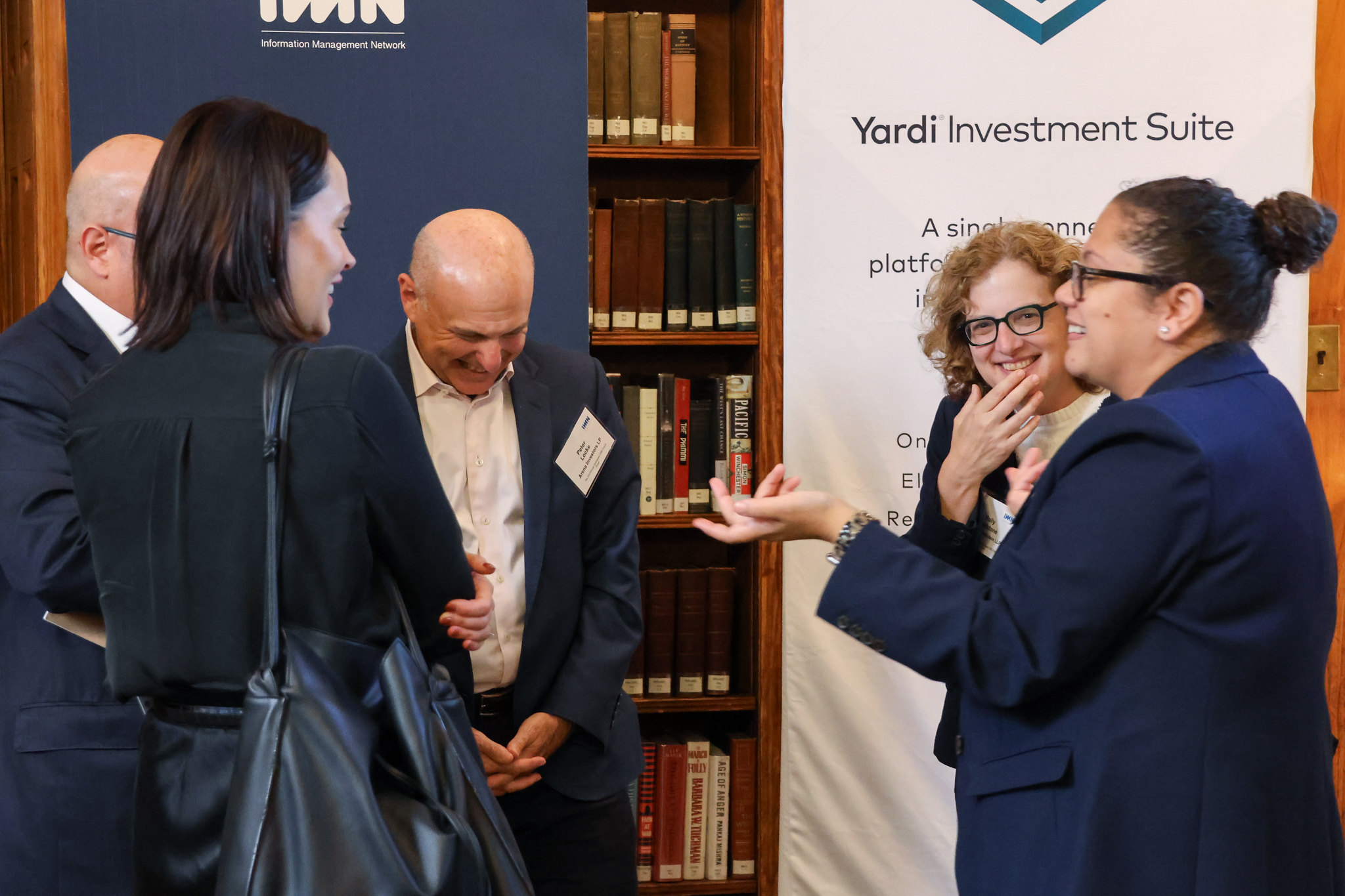 Networking for real estate conference participants