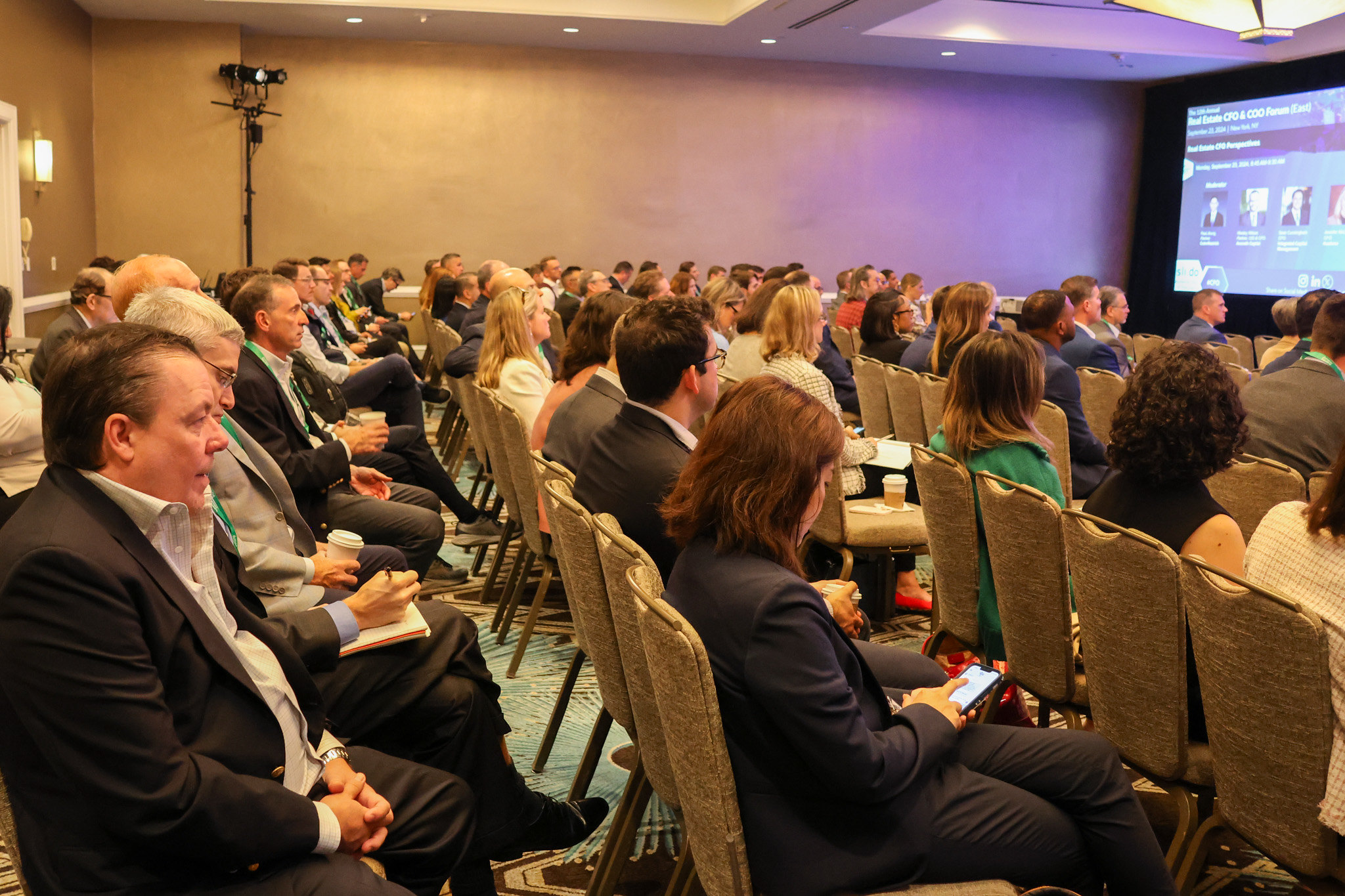 Discussion at Real Estate CFO & COO Forum East