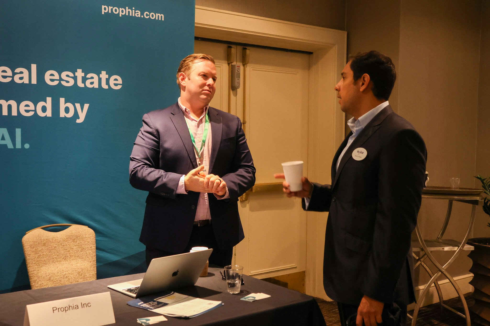 Sponsor table at Real Estate CFO & COO Forum East