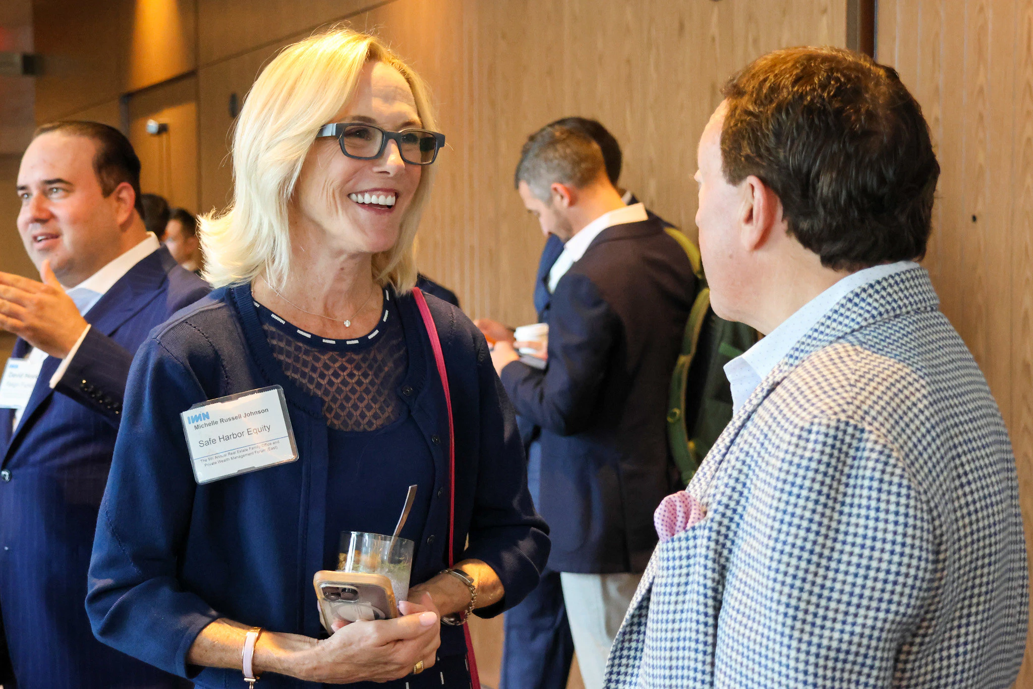 Networking at Real Estate GP/LP Summit
