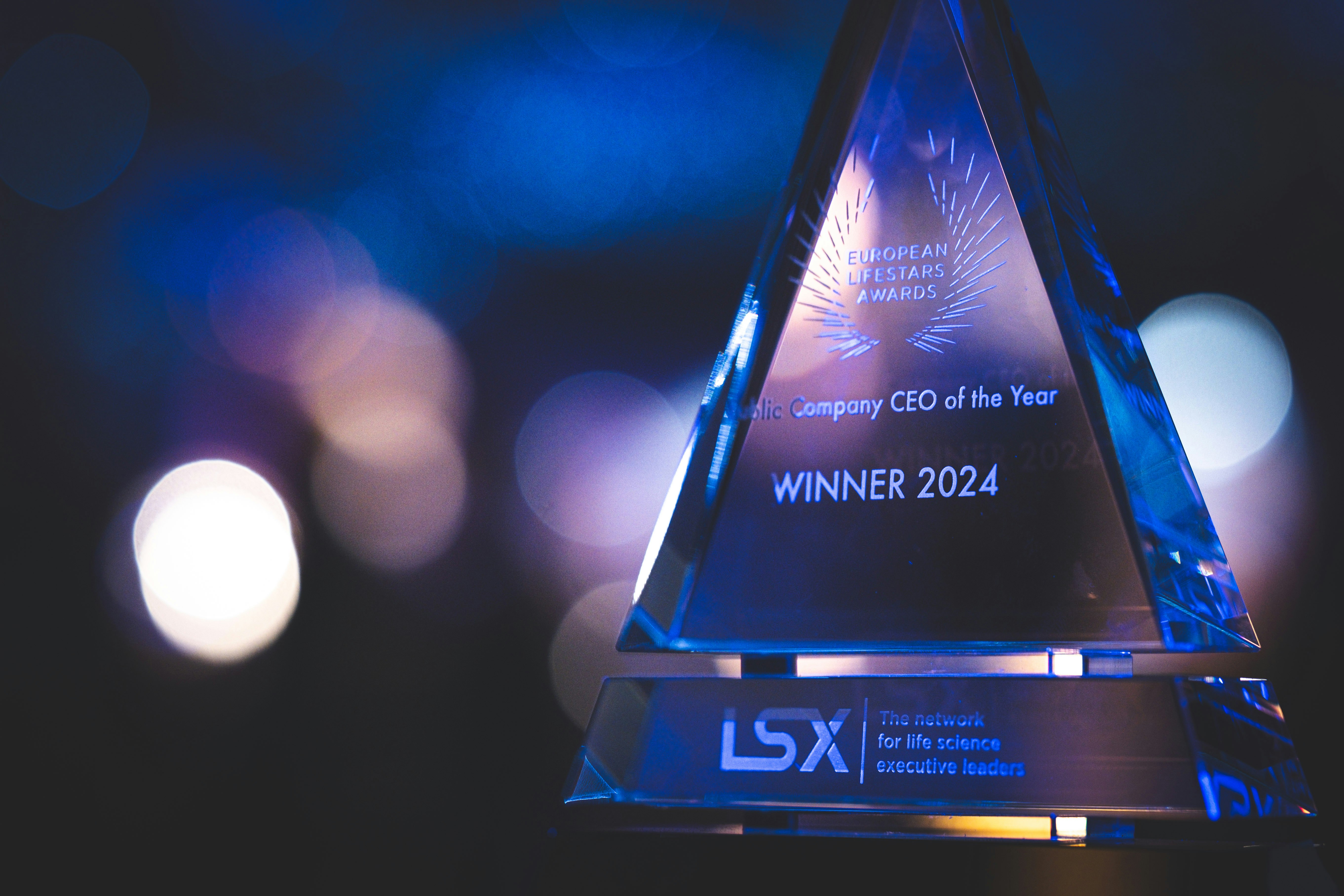 Life Science Awards trophy