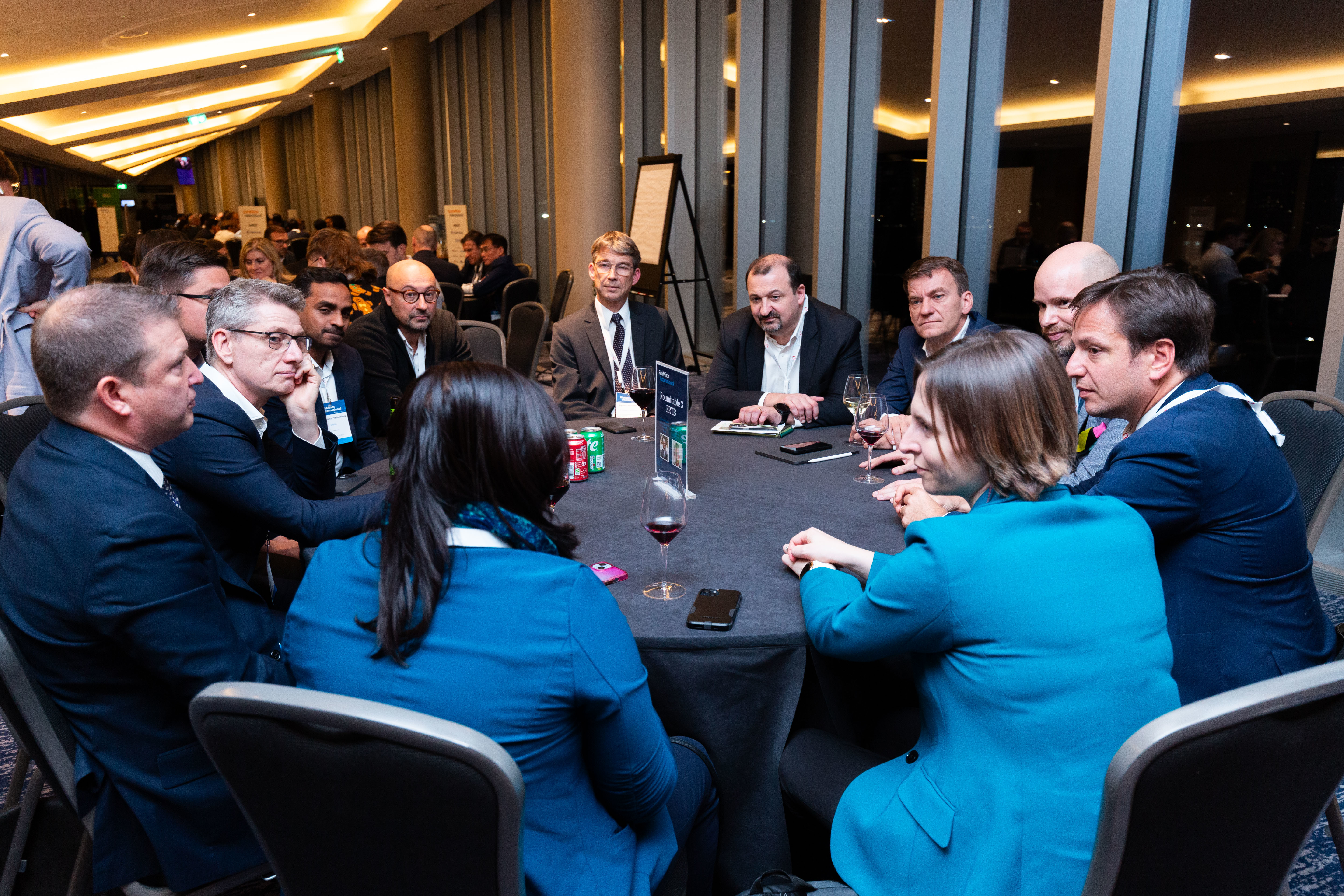 Host a discussion at a fund administration event