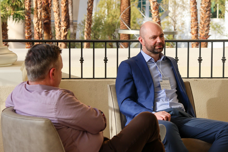 Networking at Land & Homebuilding Capital Markets Forum (West)