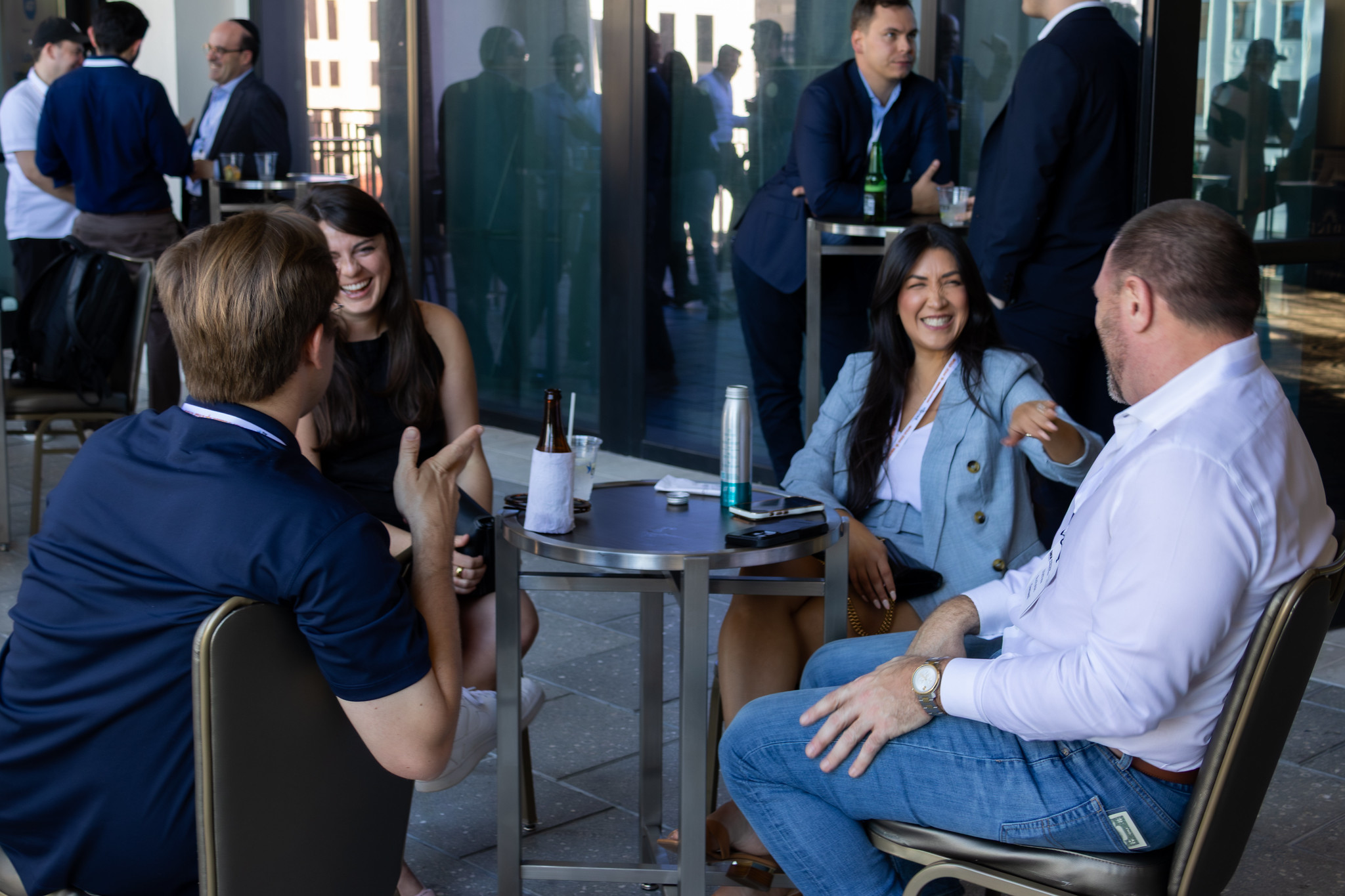 People speaking at Florida Middle-Market Multifamily Forum