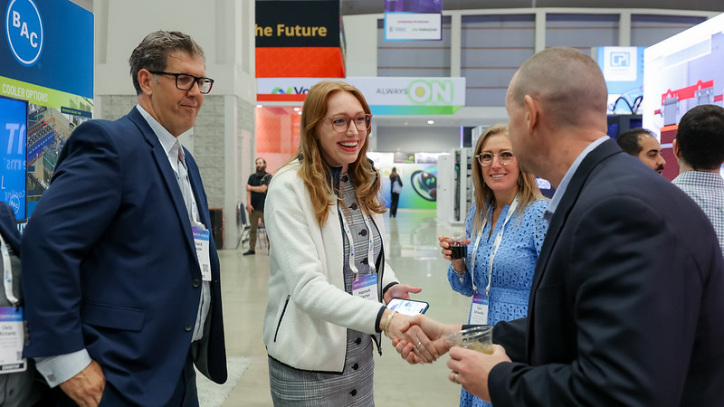 Data Center World attendees