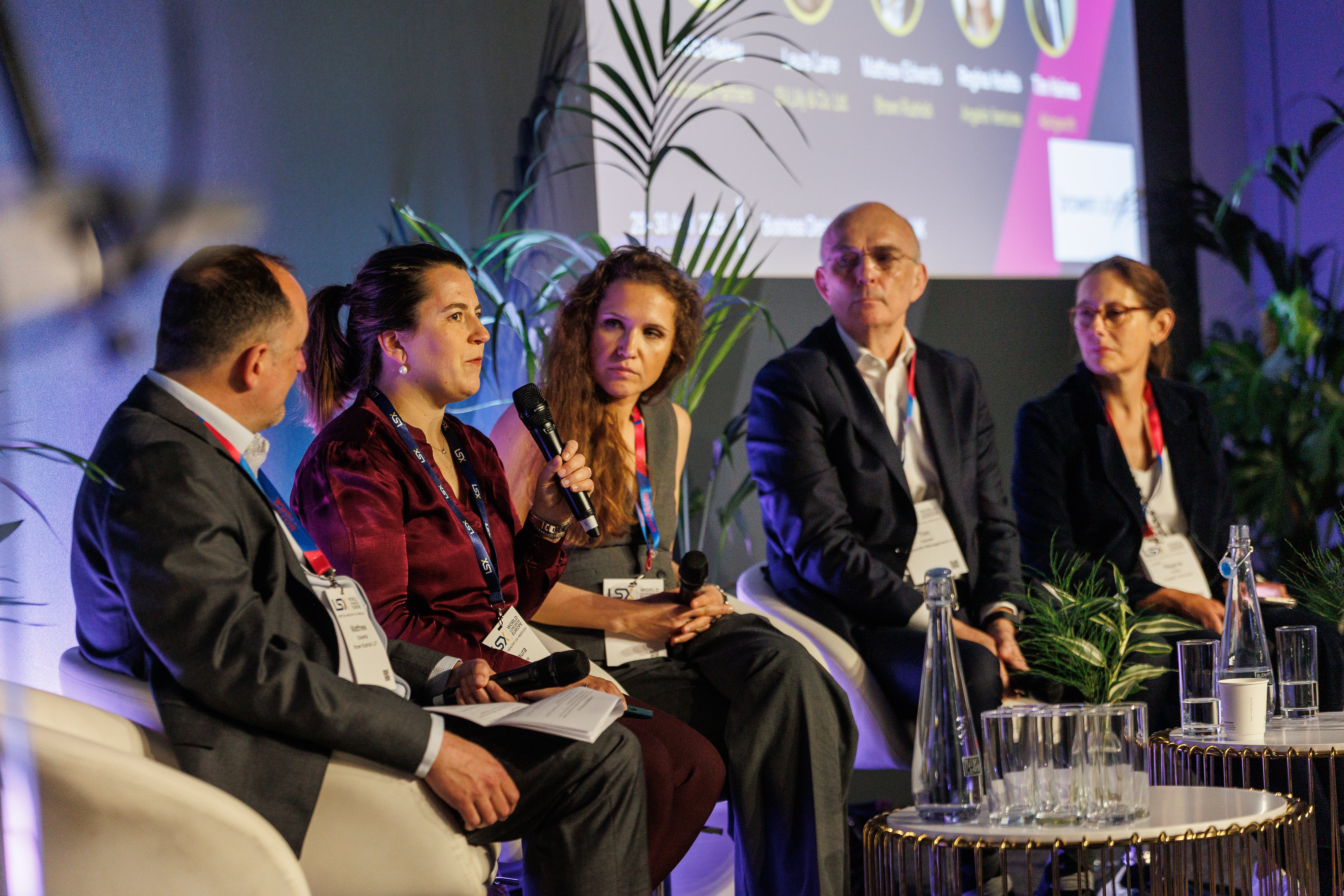 LSX Congress speakers on stage