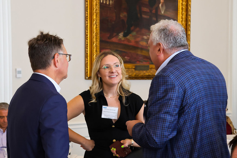 Networking at Real Estate Mezzanine Financing & High-Yield Debt Forum