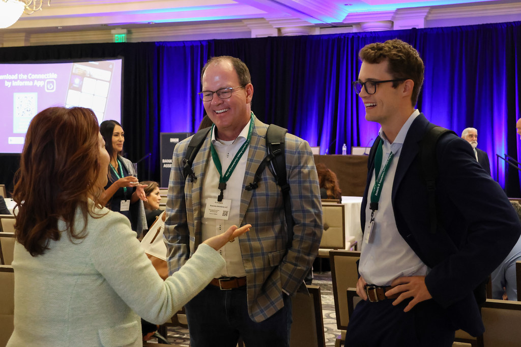 Attendees networking at the bank special assets Dallas