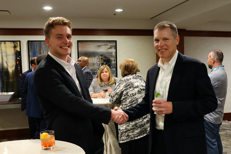 Networking at Real Estate Conference for Distressed Forum for Bank Special Assets