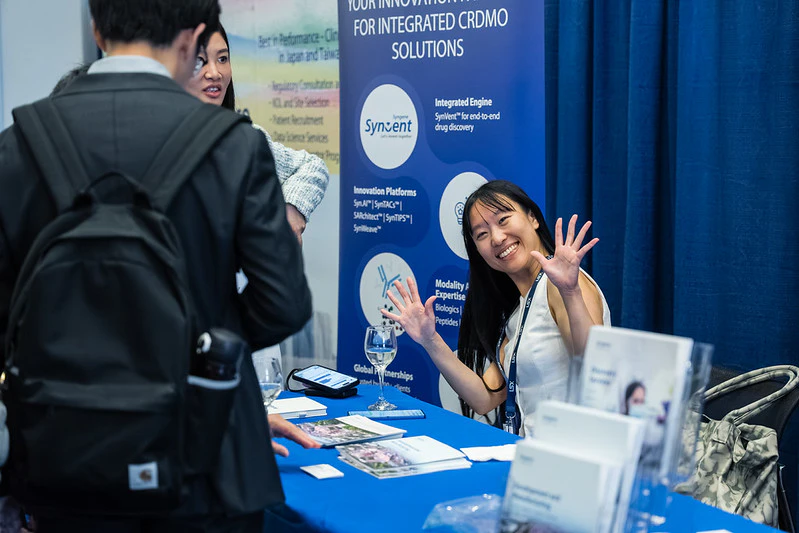 Exhibitor at LSX World USA happy with their stand