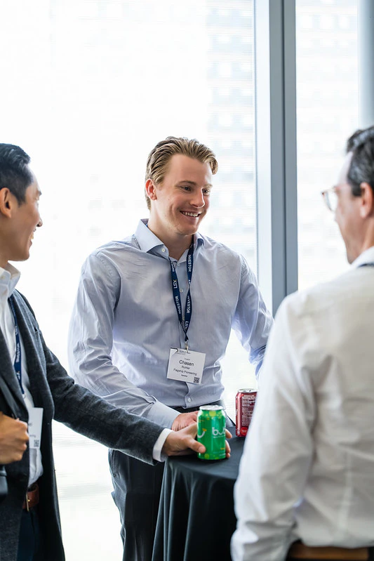 industry leaders networking at LSX World USA