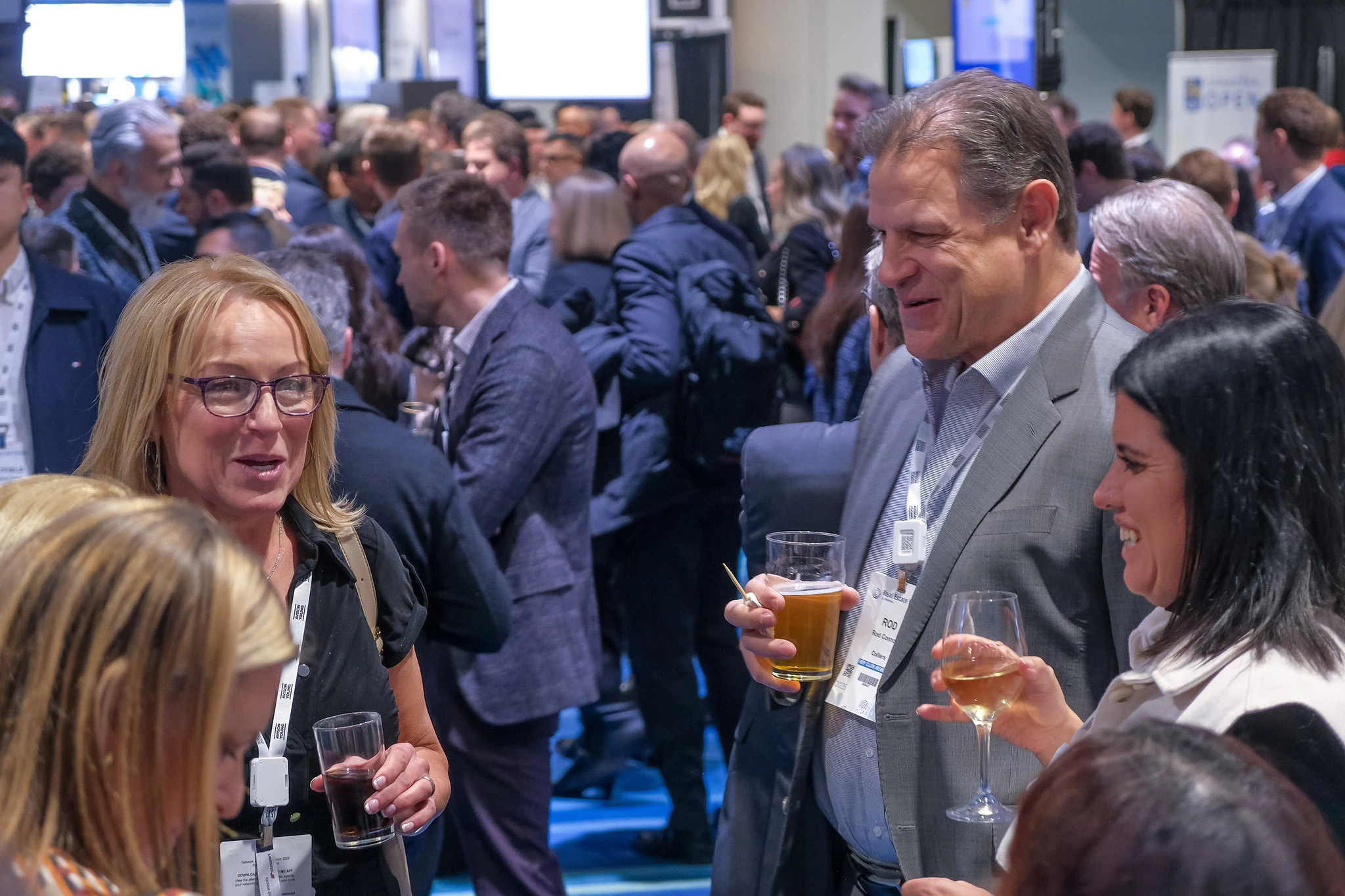 Networking at Canadian Real Estate Asset Management
