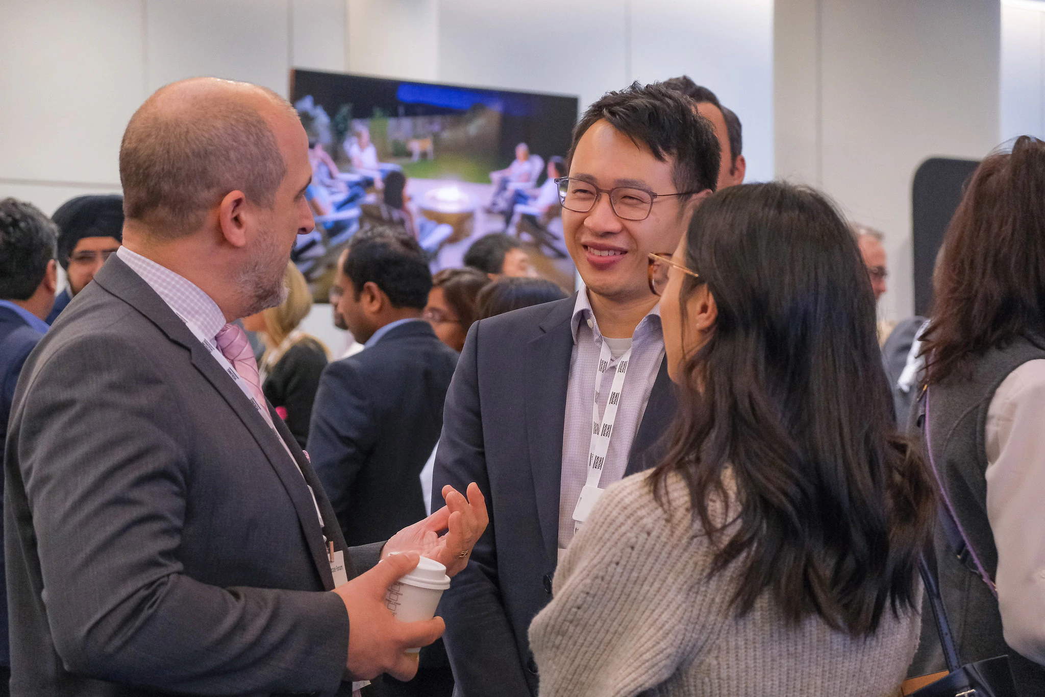 Networking at Canadian Real Estate Asset Management