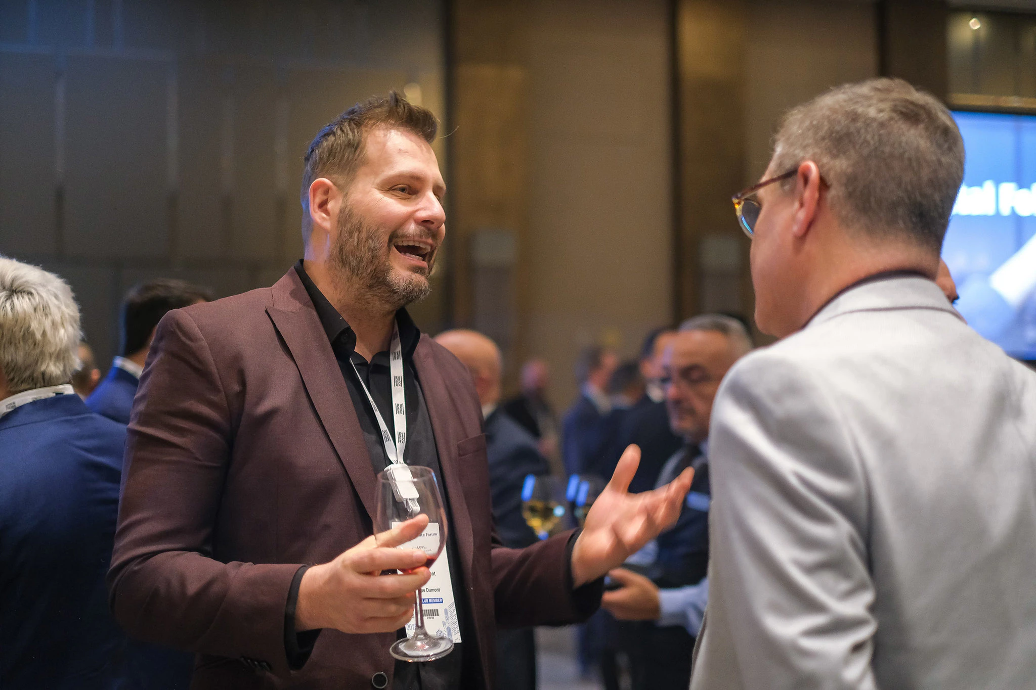 Crowd of attendees at Canadian Real Estate Asset Management