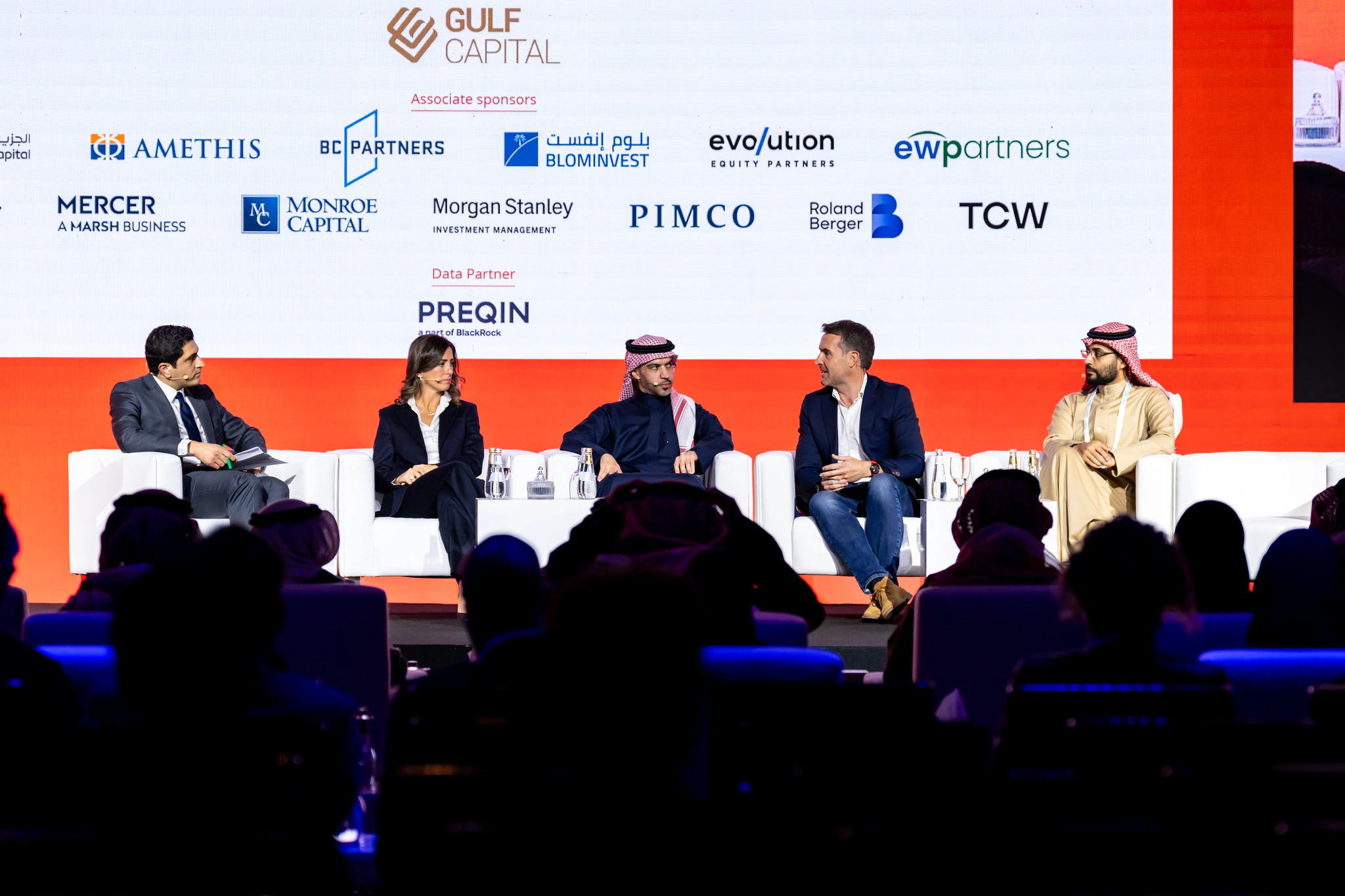 Networking at SuperReturn Saudi Arabia